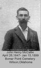  John Henry McCallie