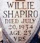  Willie Shapiro