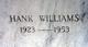  Hank Williams