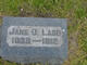  Jane O. <I>Baird</I> Ladd