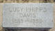  Lucy Amelia <I>Trease</I> Phipps Davis