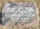  Martha Virginia <I>Hill</I> Butler