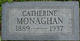  Catherine “Kitty” <I>Owens</I> Monaghan