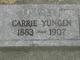  Carolina “Carrie” <I>Ritter</I> Yungen