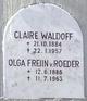  Claire Waldoff