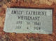  Emily Catherine <I>Dillard</I> Whisenant