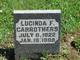  Lucinda F <I>Blakeman/Blackman</I> Carrothers