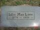  Lillie May <I>Dugan</I> Love