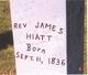 Rev James Harvey Hiatt