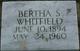  Bertha <I>Stewart</I> Whitfield