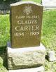 Gladys Melissa <I>Clark</I> Carter