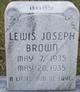  Lewis Joseph Brown