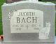  Judith Bach