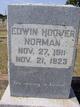  Edwin Hoover Norman
