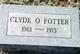  Clyde Olen Potter