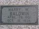  Harry W. Baldwin