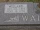  Willard Walker