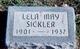  Lela May <I>McGinnie</I> Sickler