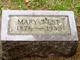  Mary E West