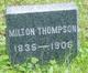  Milton W. Thompson
