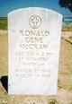 Sgt Ronald Gene McCraw