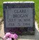 Clare Margaret <I>Aylward</I> Brogan