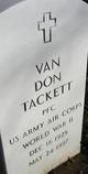  Van Don Tackett