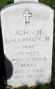  John H Callahan Jr.