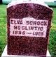 Elva M <I>Schock</I> McClintic