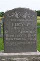  Louisa Emily “Lucy” <I>Bowles</I> Simmons