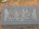  Adolphus Hall Ray