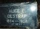  Alice E. <I>Wade</I> Gilstrap