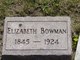  Elizabeth Bowman