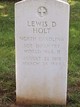 SGT Lewis D Holt
