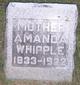  Amanda <I>Owens</I> Whipple