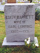  Edith Virginia <I>Barrett</I> Luhring