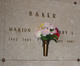 Marion H. Baker