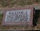  William J "Pat" Hayes