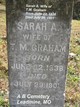  Sarah Ann <I>Doyle</I> Graham