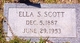  Ella Mahalia <I>Stroud</I> Scott