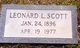  Leonard L Scott