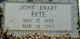  John Ewart Pate