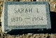  Sarah Luvina Frazier