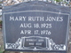  Mary Ruth Jones