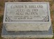 Clinton Horace Holland Photo