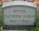  Catherine Margaret <I>Goppert</I> Grim