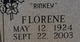  Florene “Rinkey” <I>Bobbitt</I> Wolcott