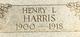  Henry Laughton Harris