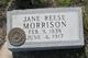  Mary Jane Victoria <I>Reese</I> Morrison