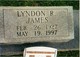  Lyndon Reid James